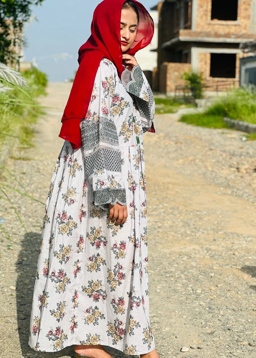 floraol maxi gray