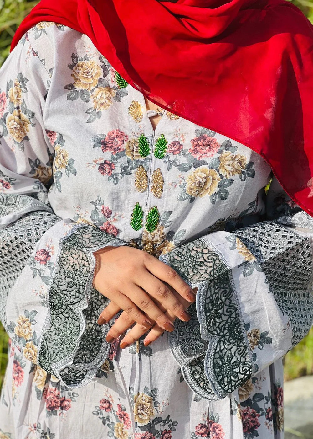 floraol maxi gray
