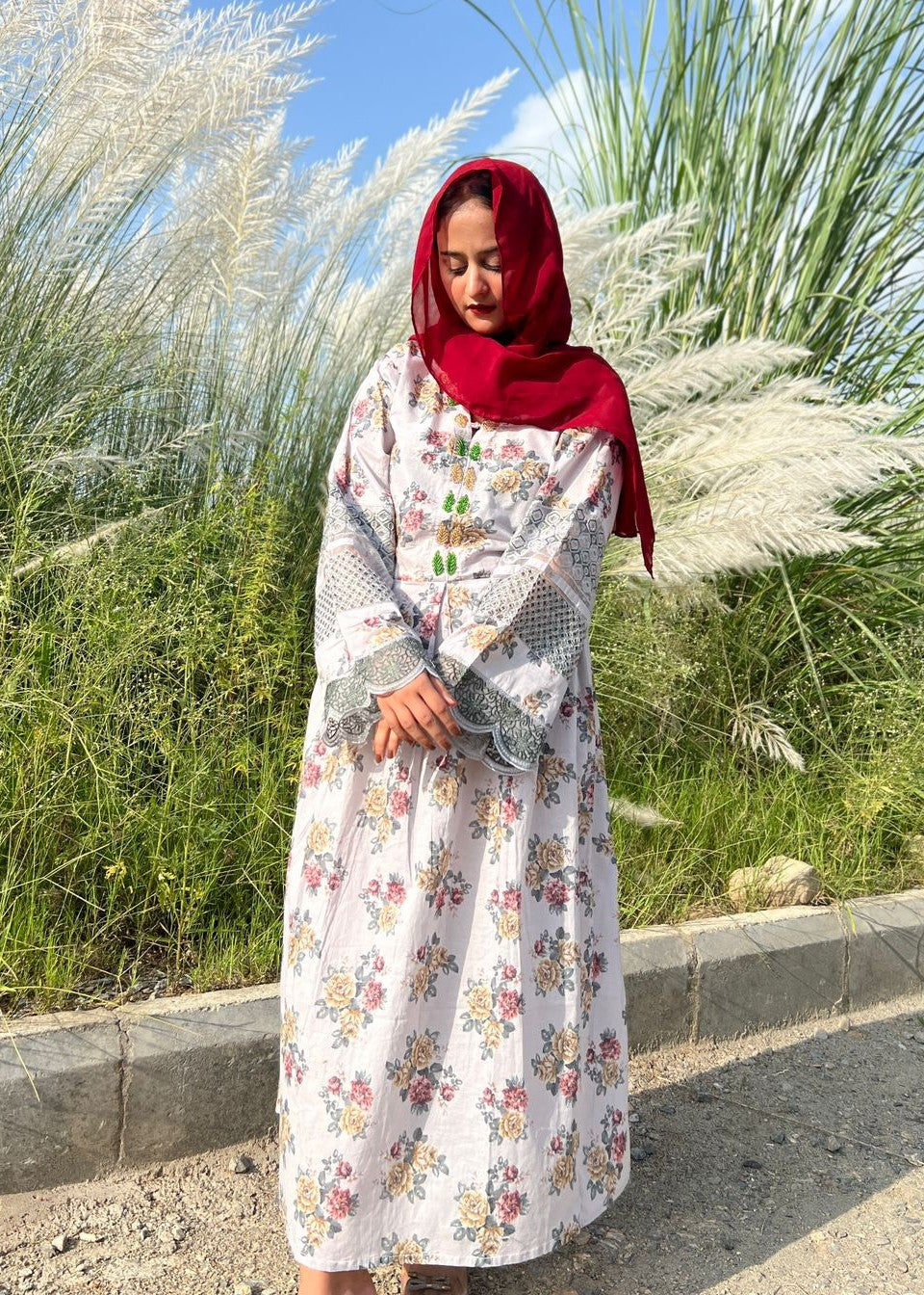 floraol maxi gray